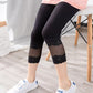 Girls' Summer Breathable Slim-Fit Capri Pants with Contrast Lace Trim, Stretchy Solid Color Casual Shorts for Skirts &amp; Dresses, Comfortable Playwear