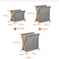 Household laundry basket with clothes storage large size