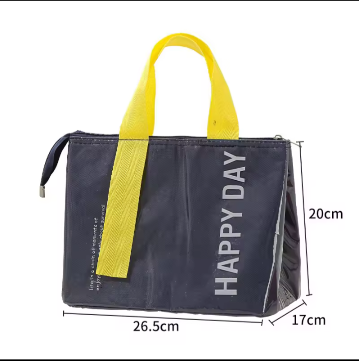 Hot and Cool Kids Lunch Fresh and Hot For Lon Time Large capacity waterproof bag for Kids picnic bag opening design