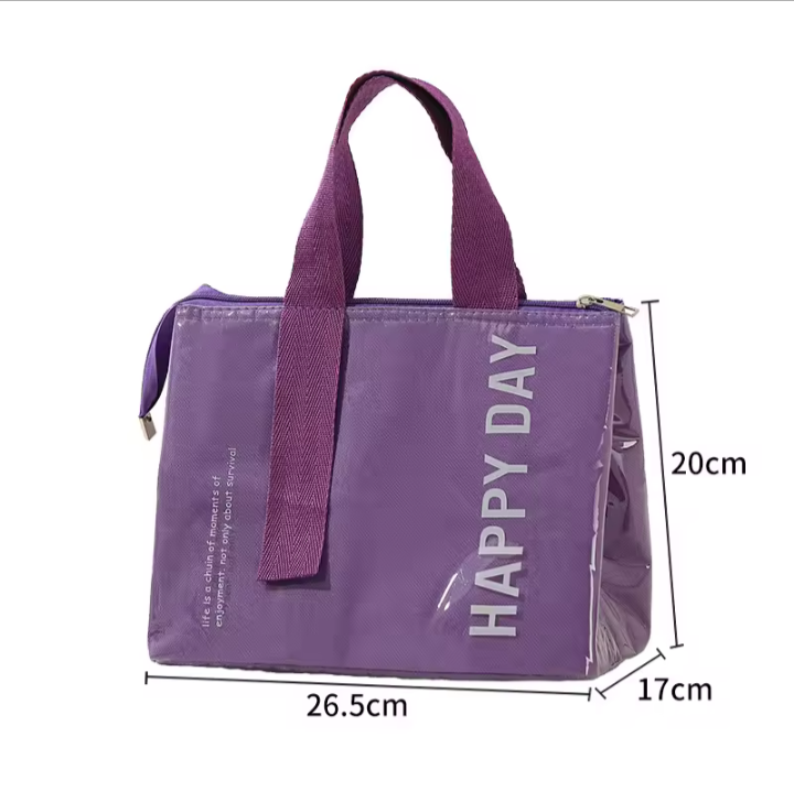 Hot and Cool Kids Lunch Fresh and Hot For Lon Time Large capacity waterproof bag for Kids picnic bag opening design
