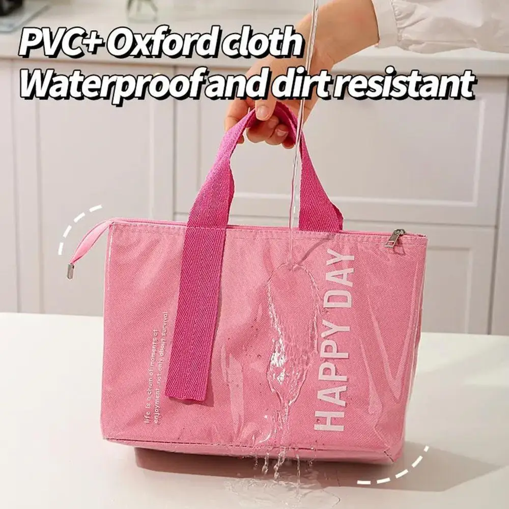 Hot and Cool Kids Lunch Fresh and Hot For Lon Time Large capacity waterproof bag for Kids picnic bag opening design
