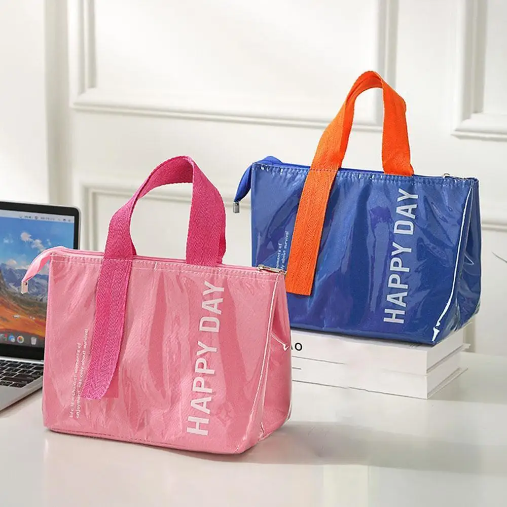 Hot and Cool Kids Lunch Fresh and Hot For Lon Time Large capacity waterproof bag for Kids picnic bag opening design