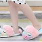 Girls shoes unicorn lovely warm furr slippers for girls 4 to 10 year