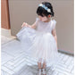 3d butterfly wing party frock for girls