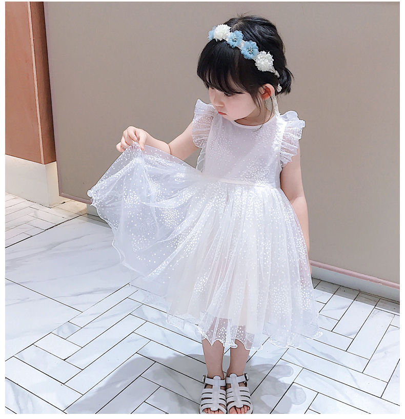 3d butterfly wing party frock for girls