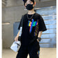 Casual Short Sleeved Sportswear Set for Children Teenagers Boys 2-piece Set for Children with fighter jet print