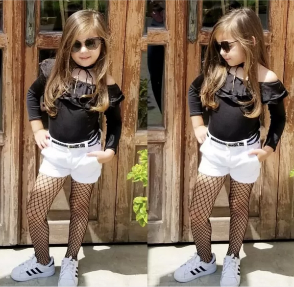 Hollow out stocking pantyhose black club party long mesh legging for girls