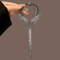 Wings pearl rhinestone hair clip for girls