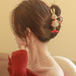 High grade glittering rhinestone hair clip for girls