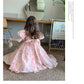 Western frock half sleeve floral printed frock for girls