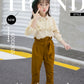 korian Style Shirt + Pants new style summer and winter dress for girls