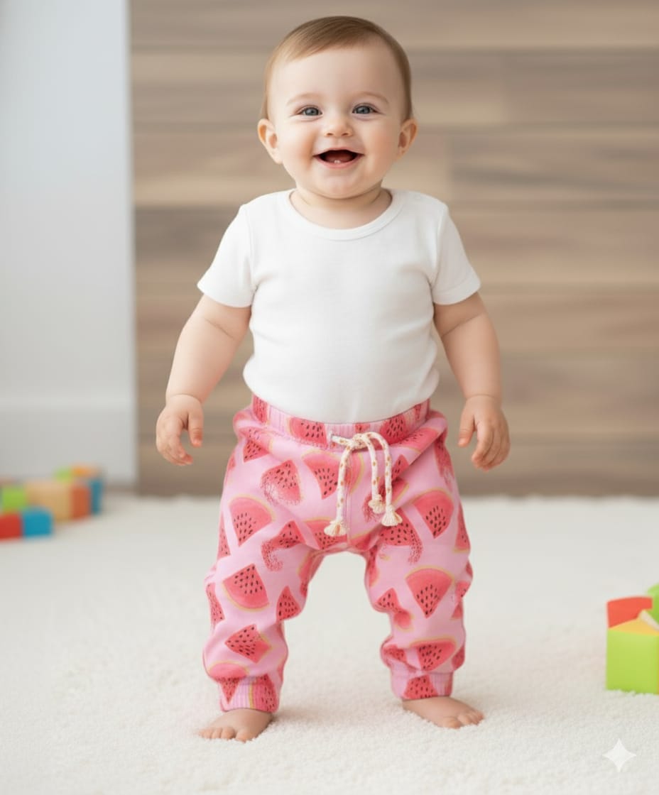 GIRLS WATERMELON PRINT TROUSER