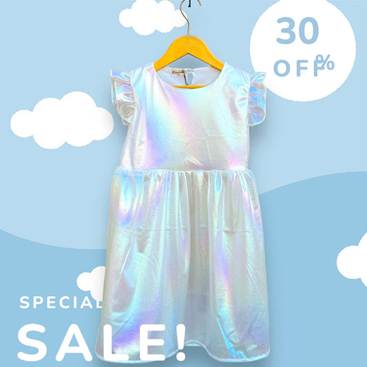 Party dress little girls sleeveless frock for girls