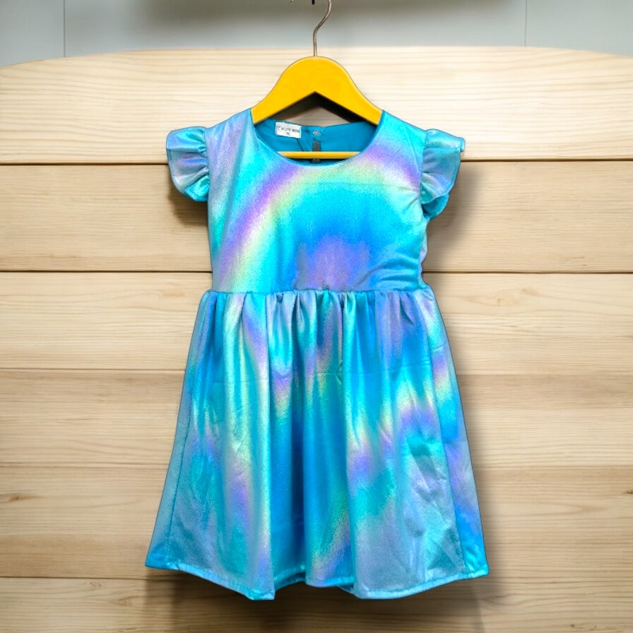 Party dress little girls sleeveless frock for girls