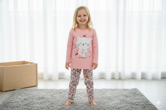 Gentlman style formal trouser with shirt dress for girls