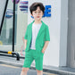 3pcs casual style coat+shirt with short Formal Dress for boys and girls