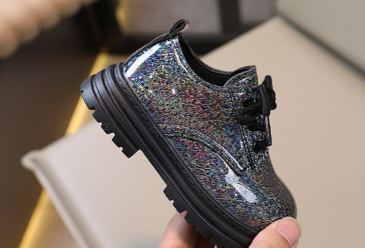 Girls shoes flate shoe round tor non-slip boys and girls