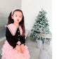 Kids clothes online Pakistan full sleeve princess top and skirt birthday designed dress for girls