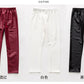Lether Summer elastic waist legging for girls