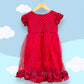 5017 Stylish Summer Chifun Frock for Girls