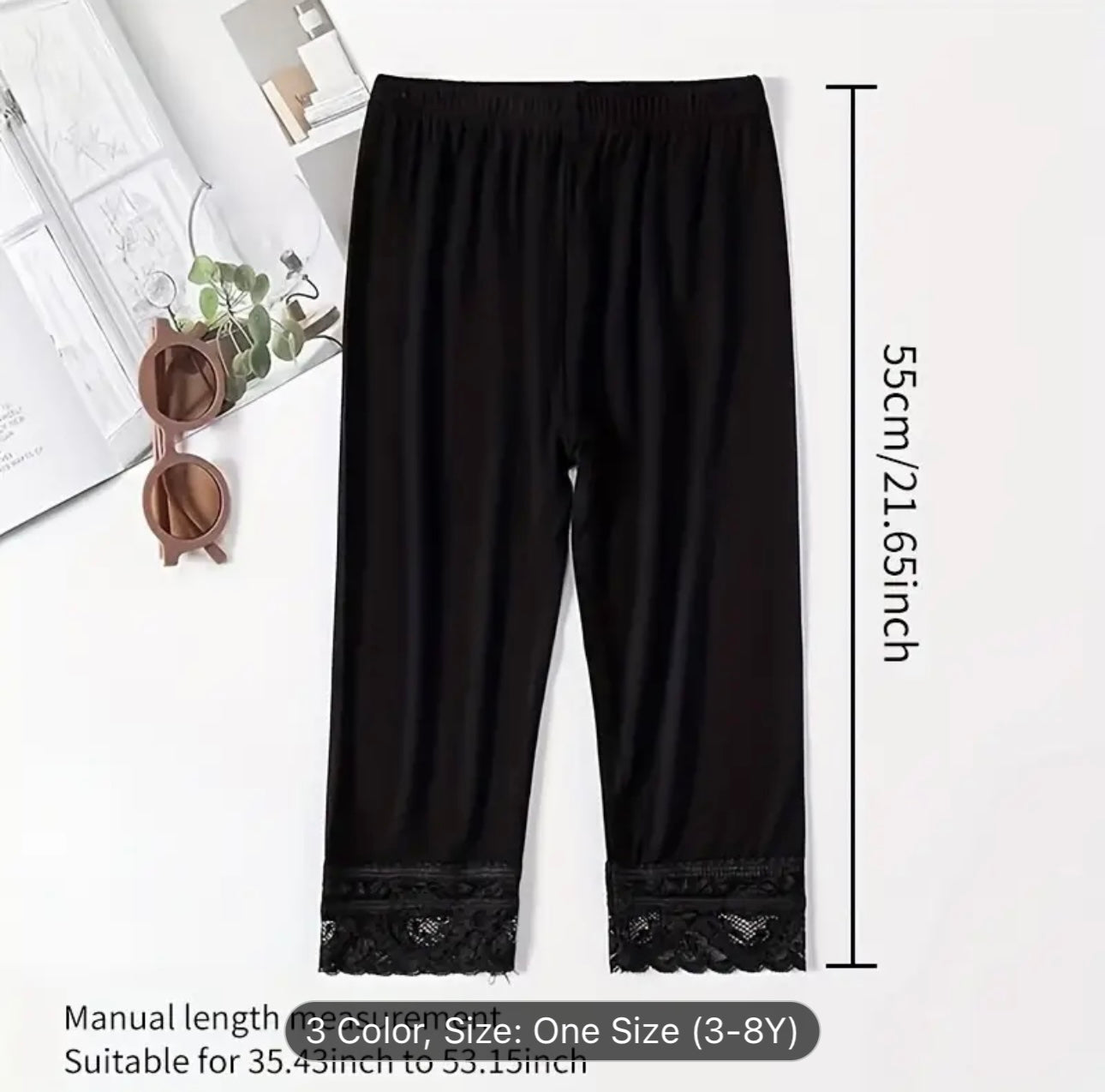 Lace hook+ pantyhose legging for girls