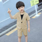 3pcs casual style coat+shirt with short Formal Dress for boys and girls