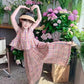 Baby clothes Pakistan new fashionable plaid sleeveless shirt and trouser dress for girls