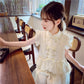 Western Dress sleeveless top+wide leg pant loose dress for girls