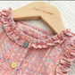 Girls clothes Pakistan breasted cardigan top with pant 2 pcs dress for girls