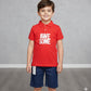Casual Style Written Awesome In Shirt With Jeans Style Short For Boys & Girls