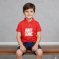 Casual Style Written Awesome In Shirt With Jeans Style Short For Boys & Girls