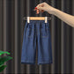 Girls clothing jeans vest+pant and shirt three piece dress for girls