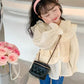Girl set fake two-piece vest shirt+jeans dress for girls