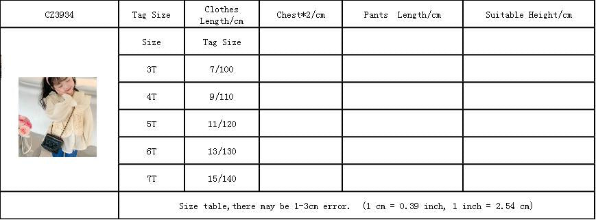 Girl set fake two-piece vest shirt+jeans dress for girls