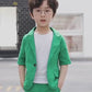 3pcs casual style coat+shirt with short Formal Dress for boys and girls